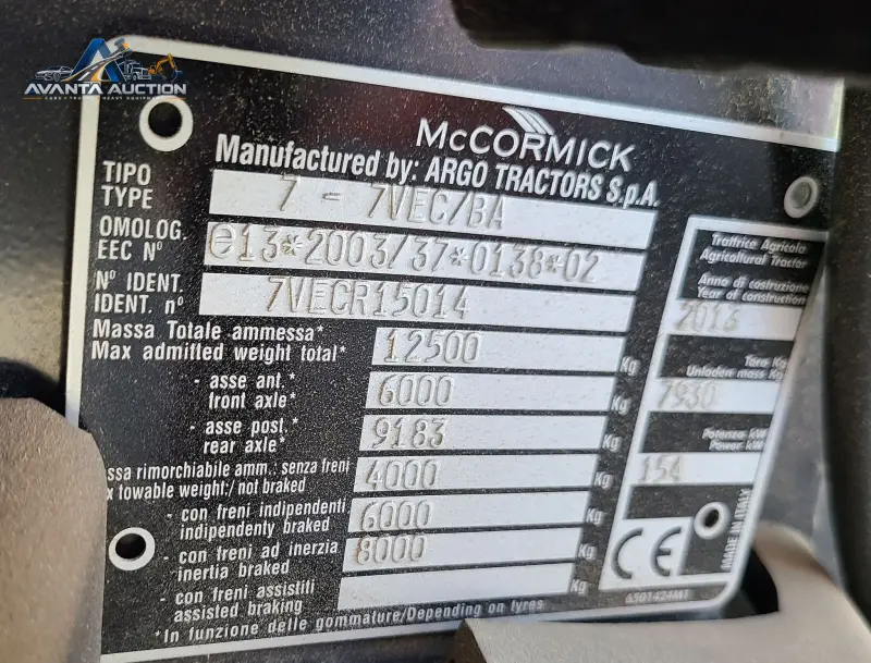 2014 McCormick TTX230 photo 55